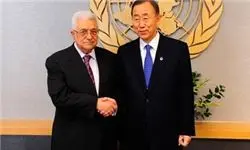 حمایت بان کی مون ازآشتی فلسطینیان ‌