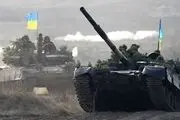 شنیده‌شدن صدای انفجارهای مهیب در شرق اوکراین+فیلم