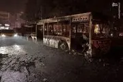 فیلم/ وحشیگری شب گذشته اغتشاشگران در تهران