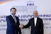  مذاکرات سفیر ایران با وزیر دادگستری ارمنستان درباره انتقال محکومان