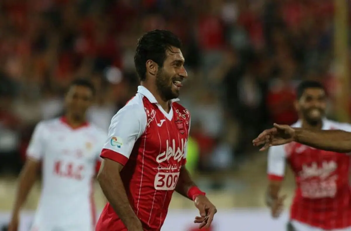 جنجالی ترین بازیکن پرسپولیس مقابل سایپای دایی