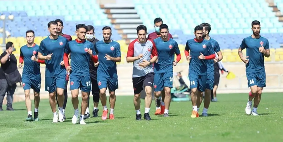 حضور سمیعی در تمرین پرسپولیس+ عکس