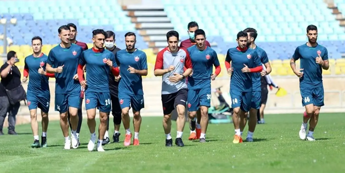 حضور سمیعی در تمرین پرسپولیس+ عکس