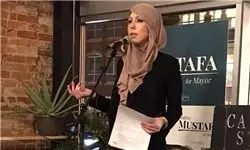 زن مسلمان آمریکایی تهدید به مرگ شد