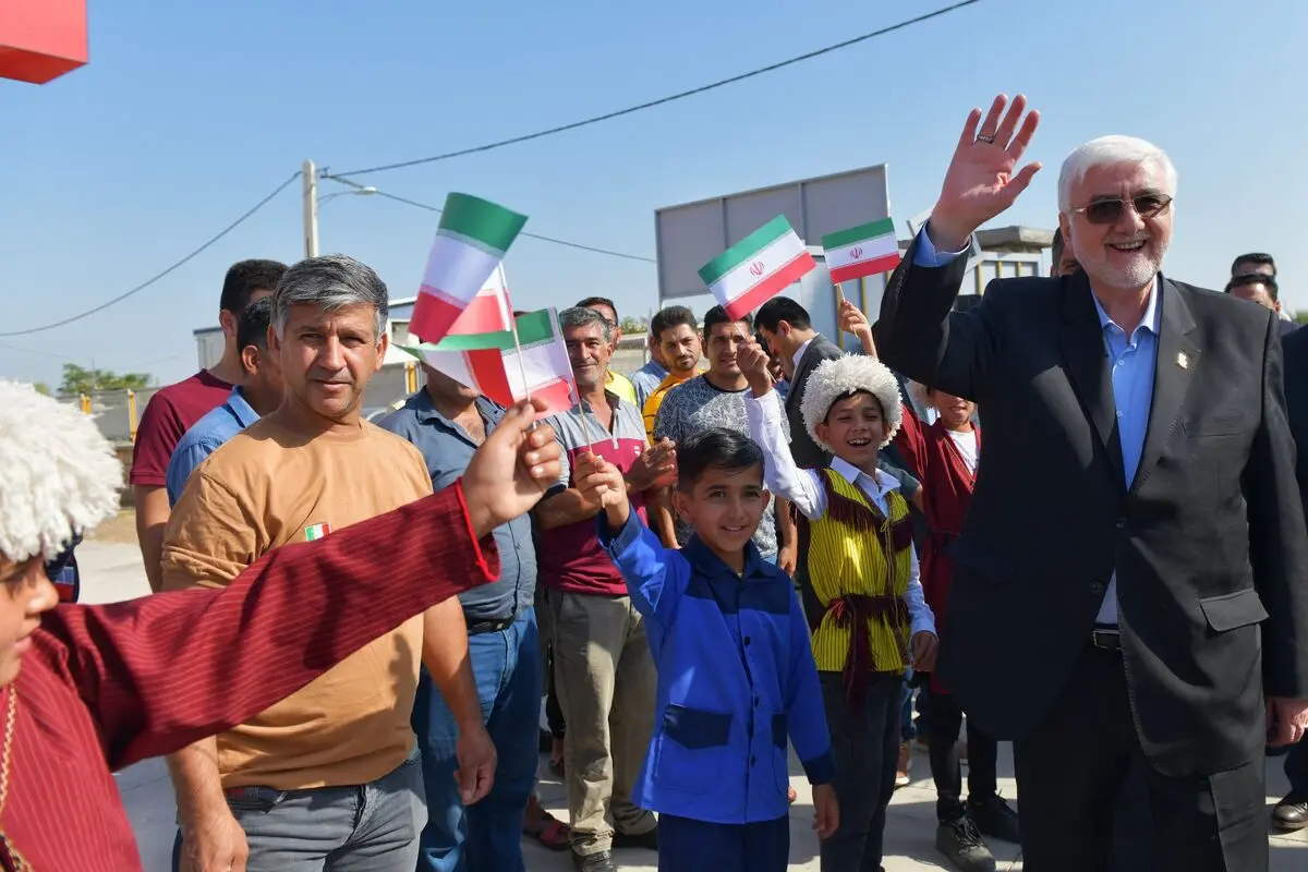  مدرسه 6 کلاسه روستای بدراق ملا توسط بانک پاسارگاد به مردم عزیز این منطقه تقدیم شد 