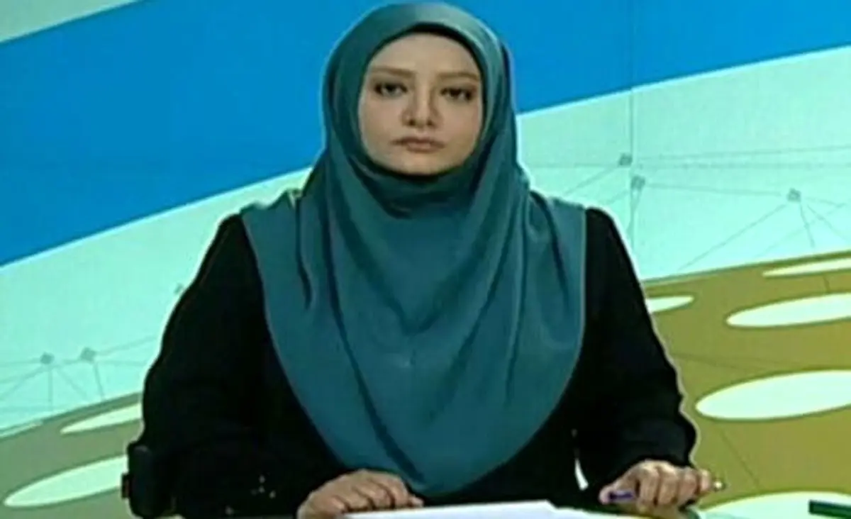 خانم مجری از کوره در رفت! /عکس