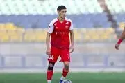 دبل امیرحسین محمودی در بازی دوستانه پرسپولیس