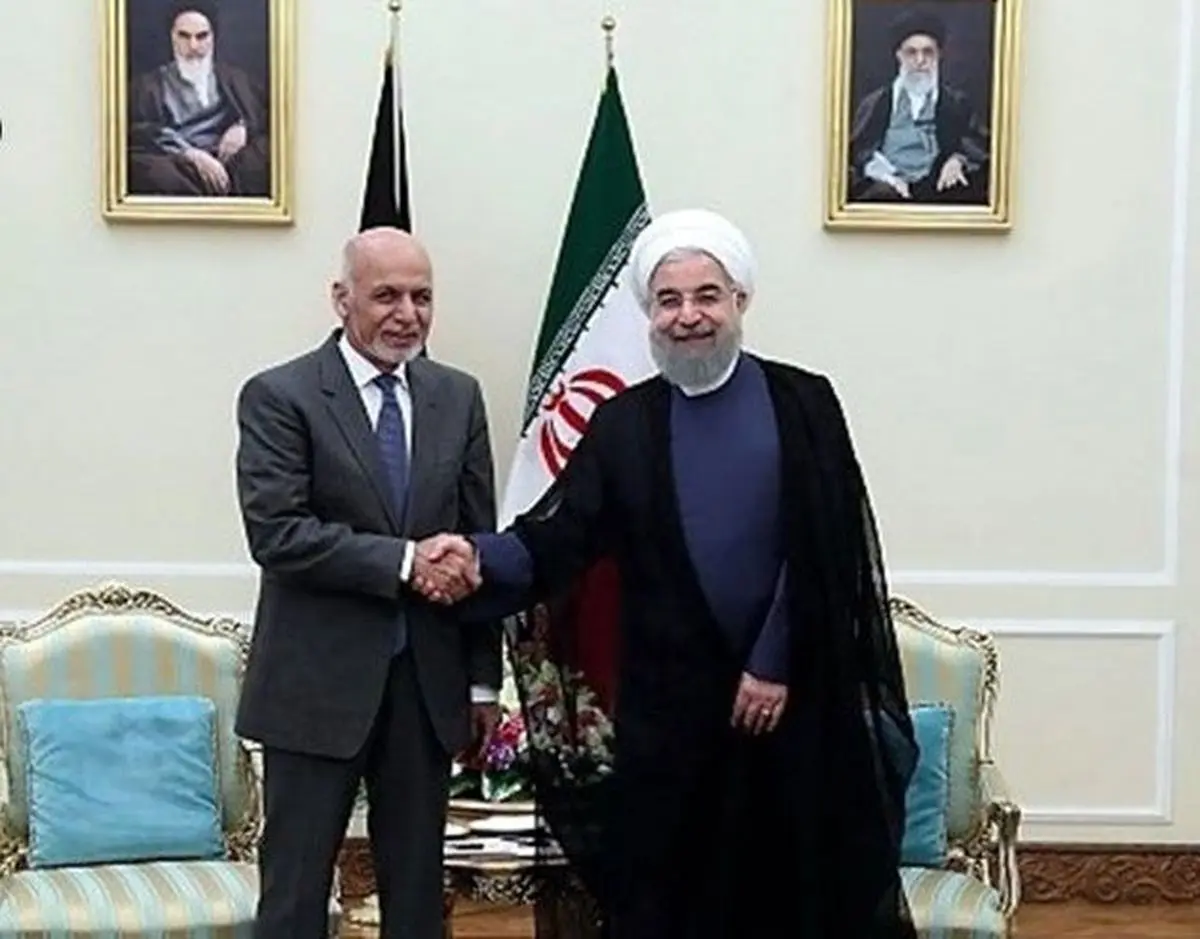 دیدار رییس جمهور افغانستان با روحانی+ تصاویر