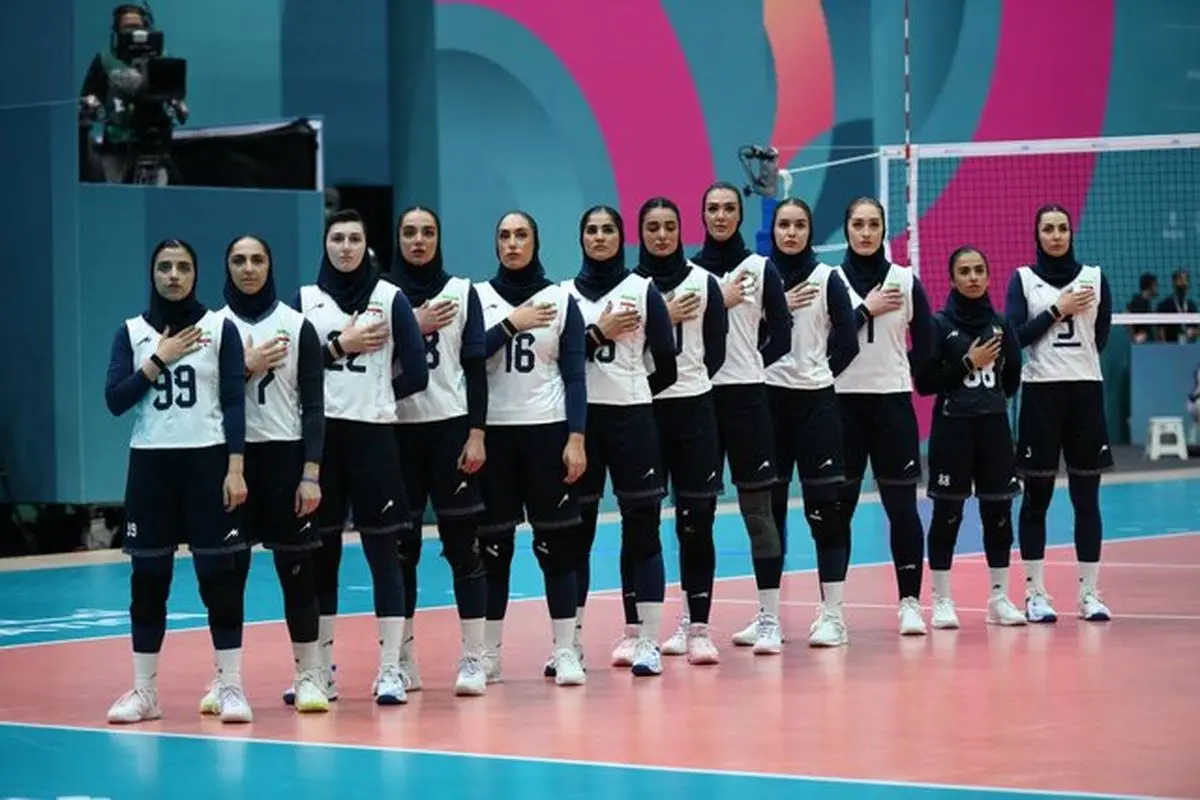 شکست زنان والیبال ایران مقابل ترکیه 
