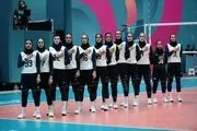 شکست زنان والیبال ایران مقابل ترکیه 