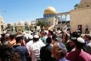 یورش مجدد صهیونیست‌ها به مسجد الاقصی