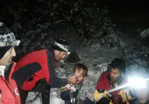 نجات کوهنوردان گمشده در کوه های سوادکوه
