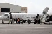 دومین پرواز امدادی سازمان ملل از فرودگاه صنعاء