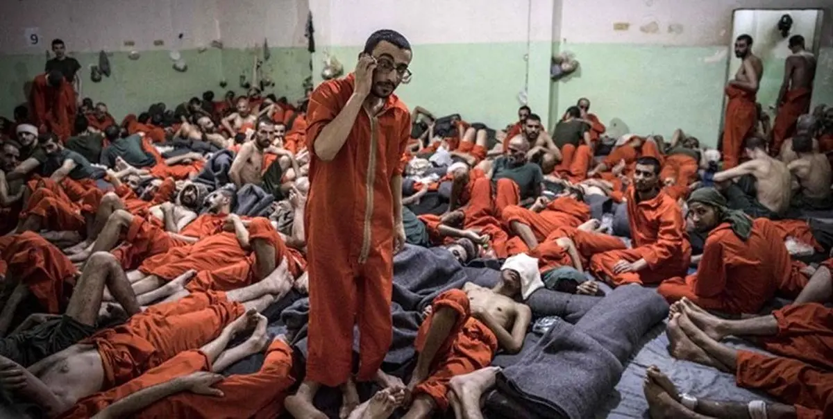 وجود 10 هزار داعشی از 50 کشور جهان در زندان الحسکه