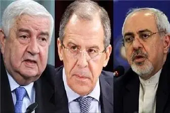 وزیران خارجه ایران، روسیه و سوریه همکاری های آینده ضدتروریستی را تعیین کردند