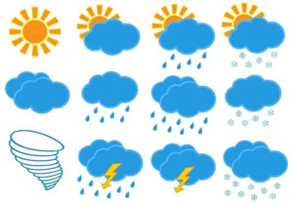 آخرین وضعیت آب و هوایی استان های کشور