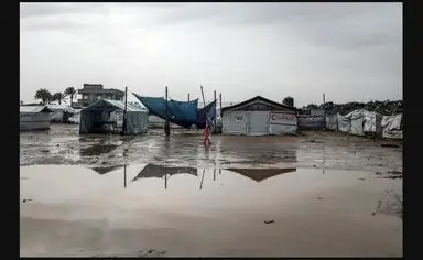 سیل غزه‌ای‌ها را آواره‌تر کرد