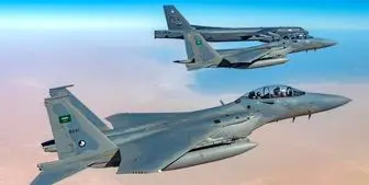 تمرین هوایی مشترک عربستان سعودی و آمریکا+ عکس