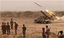 انبار سلاح ارتش عربستان به آتش کشیده شد