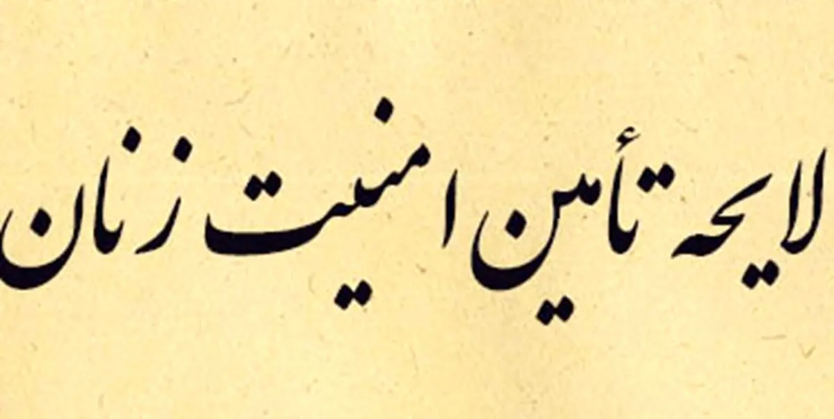 لایحه صیانت و تامین امنیت بانوان بازنگری و اصلاح شود