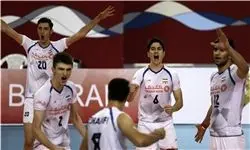 قهرمانی والیبالیست‌های نوجوان ایران