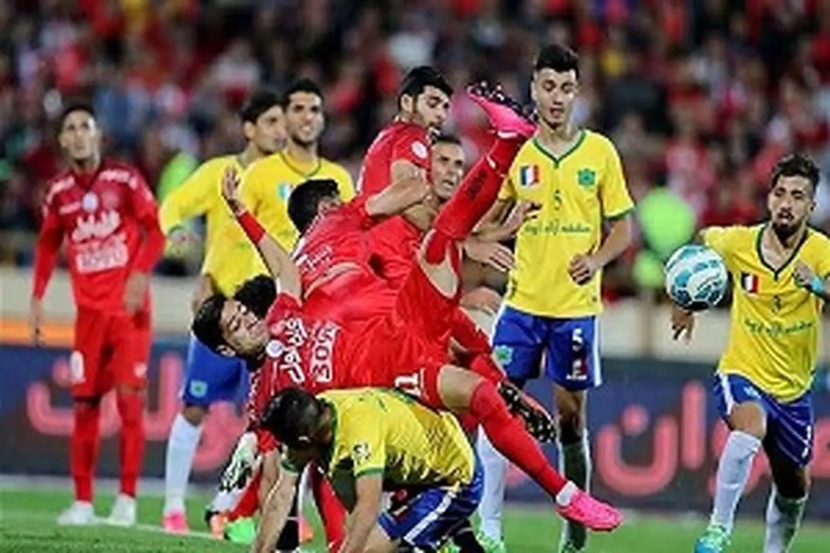 آمار بازی های پرسپولیس و صنعت نفت آبادان