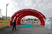  بازدید رئیس قوه قضائیه از یک بیمارستان سیار/ گزارش تصویری