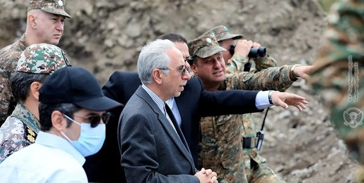 بازدید سفیر ایران از مناطق مرزی ارمنستان