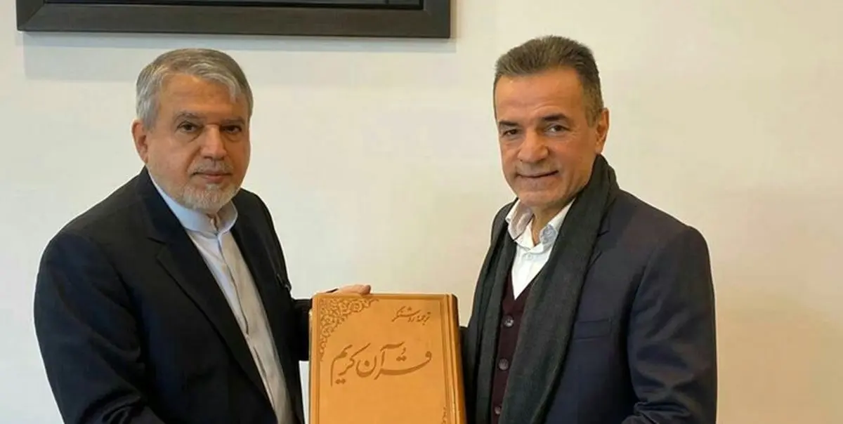 دیدار انصاری فرد با صالحی امیری