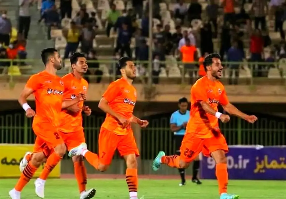 سبقت مس کرمان از ملوان در لیگ یک فوتبال
