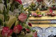 گلباران حرم مطهر امامین عسکریین (ع) در سامرا 
