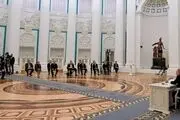تشکیل جلسه شورای امنیت روسیه به ریاست پوتین 