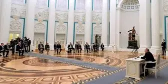 تشکیل جلسه شورای امنیت روسیه به ریاست پوتین 
