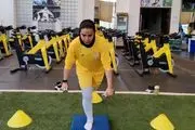 دختران فوتسال زیر فشار تمرینات کافا