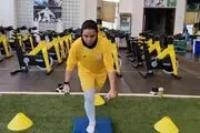 دختران فوتسال زیر فشار تمرینات کافا