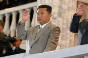 حضور رهبر کره شمالی در یک نمایش هنری+ عکس