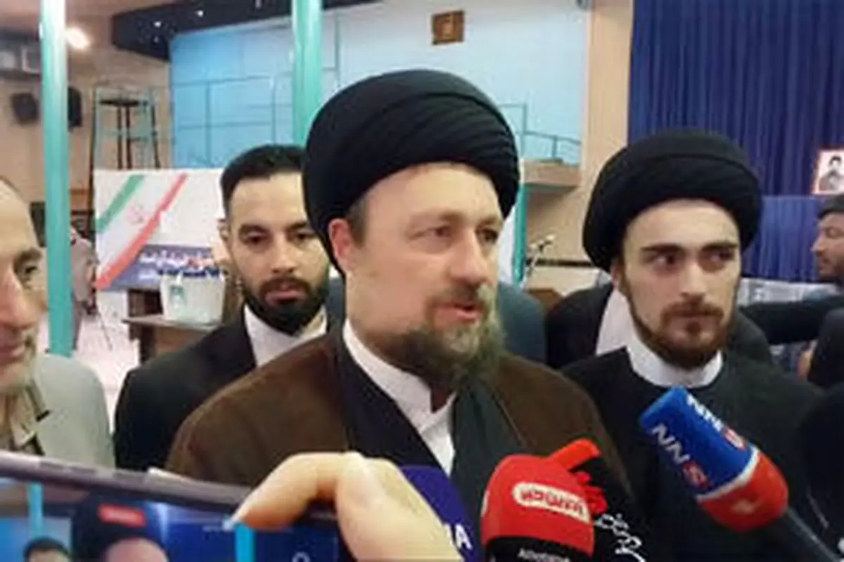 سیدحسن خمینی در جماران رای داد