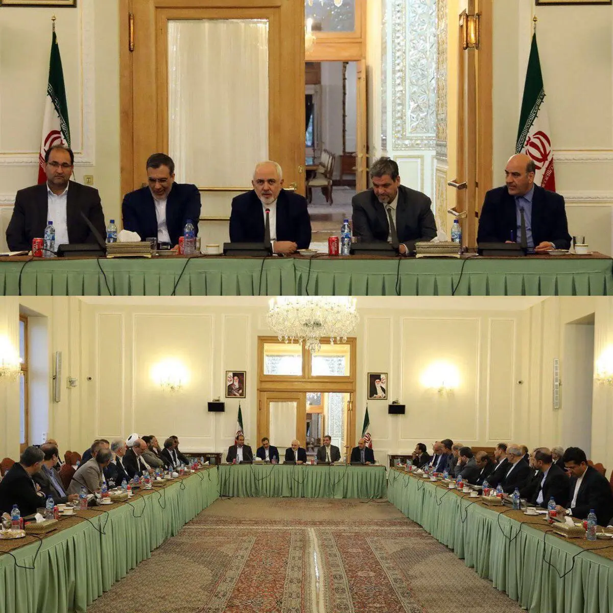 روایتی از نشست مخالفان استعفای ظریف در وزارت خارجه