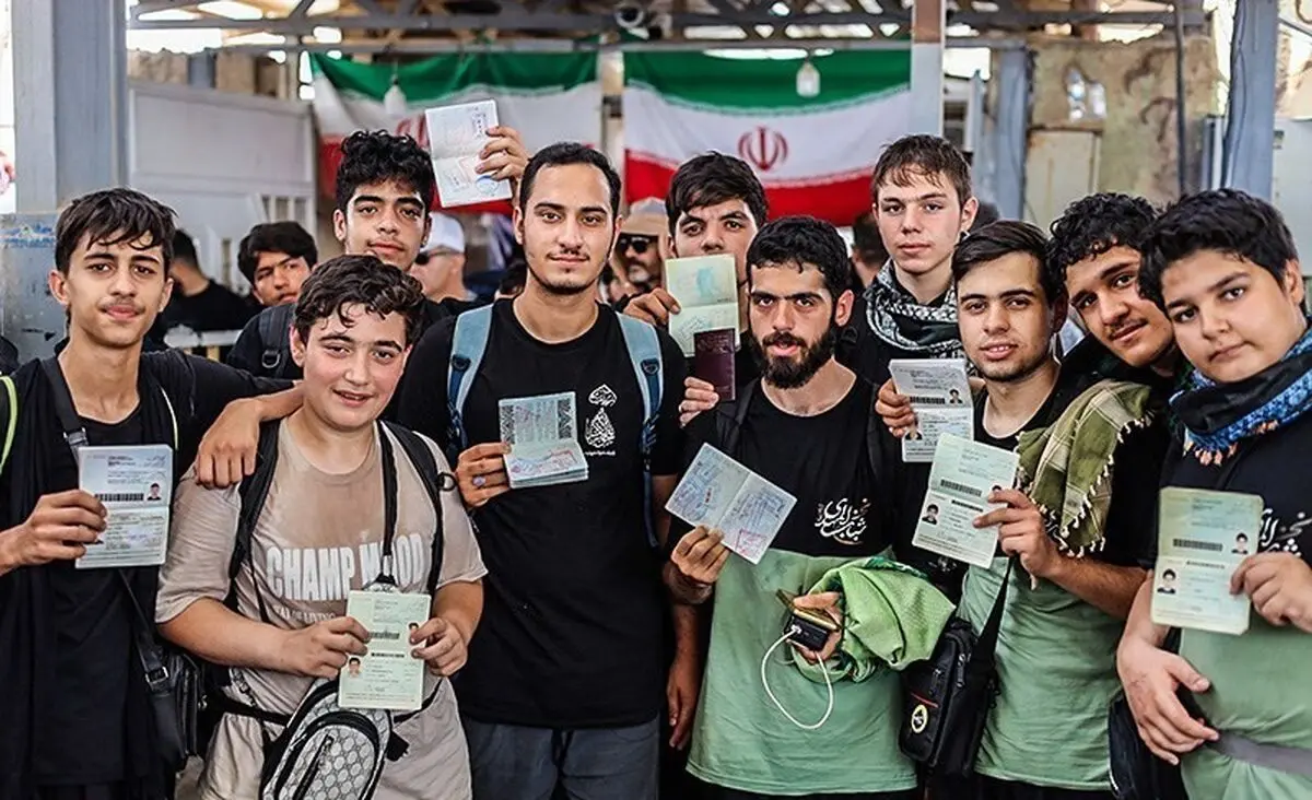 گزارش تصویری، بازگشت زائران اربعین حسینی از مرز مهران