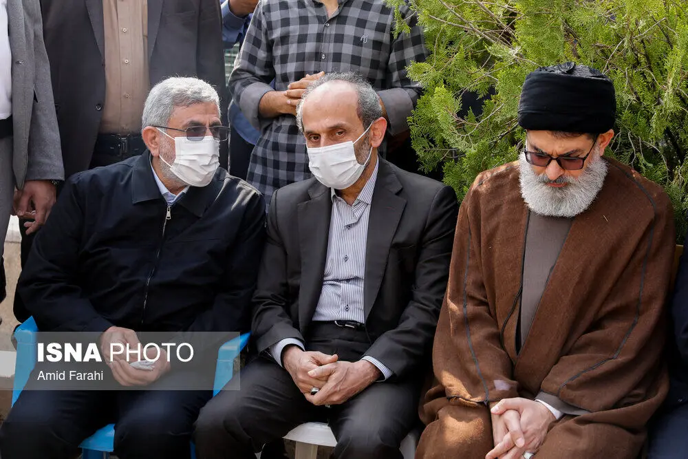 مراسم تشییع نادر طالب‌زاده/گزارش تصویری