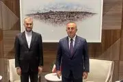 وزیر خارجه ترکیه در دیدار امیرعبداللهیان چه گفت؟