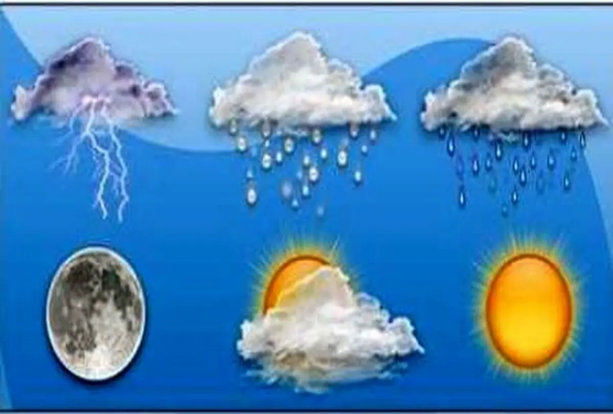پیش بینی هواشناسی تا پایان هفته