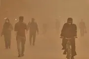 کاهش شعاع دید در سیستان و بلوچستان در پی وقوع طوفان