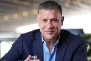 تیپ خاص خانم بازیگر در کنار علی دایی