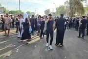 سردرگمی آشوبگران حامی جریان صدر در منطقه سبز عراق