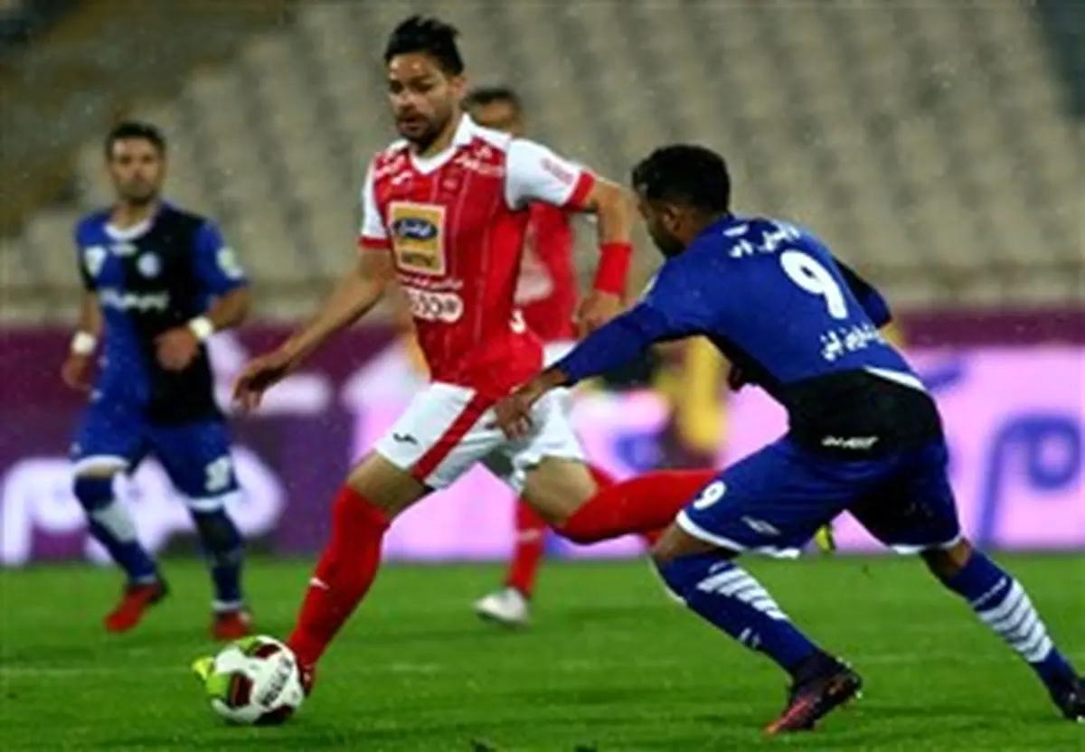 استقلال خوزستان 0 - پرسپولیس 0/ توقف پرسپولیس در شب داغ اهواز