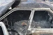 
3 سرنشین خودروی پژوپارس در آتش سوختند
