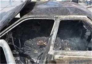 
3 سرنشین خودروی پژوپارس در آتش سوختند
