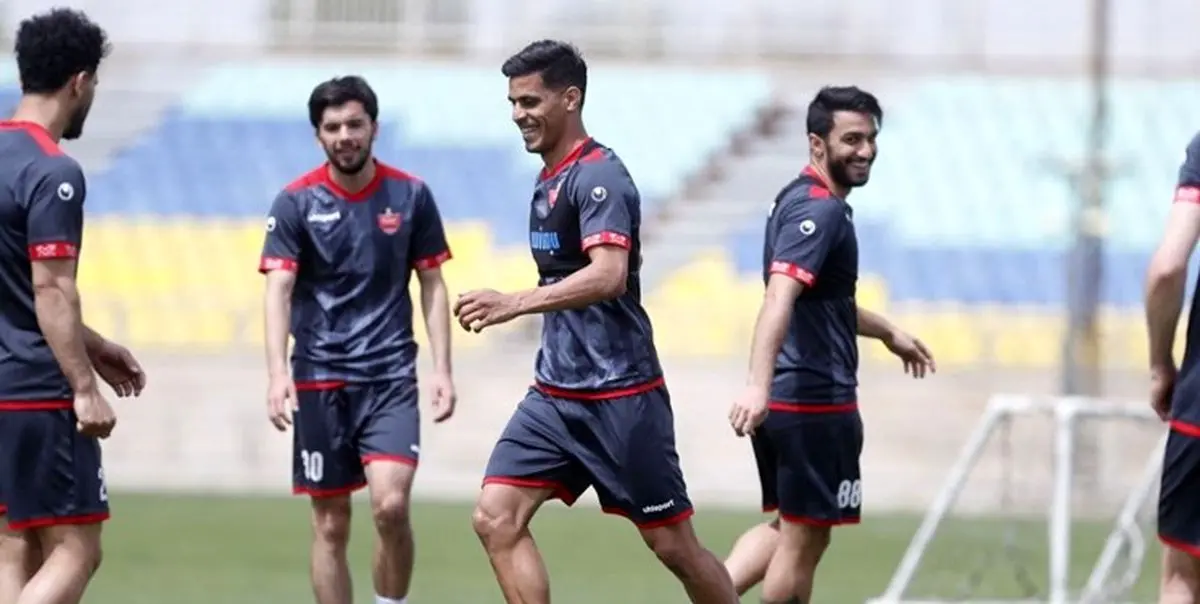 پا به توب شدن یحیی در تمرین امروز پرسپولیس+ عکس