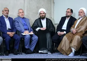دیدار معلمان با رهبری